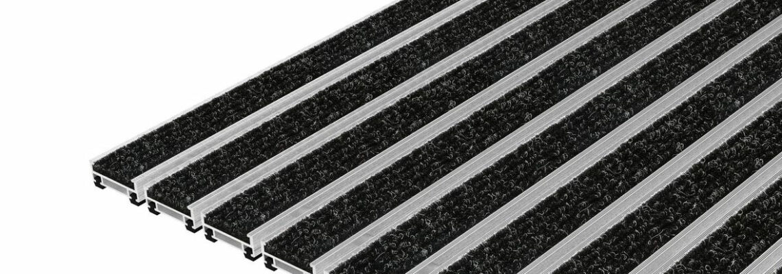 tapis d'entrée en aluminium